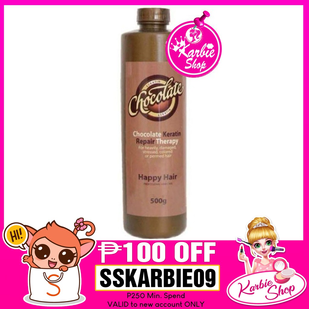 orig Chocolate Keratin Shampoo and Conditioner 500ml Shopee Philippines