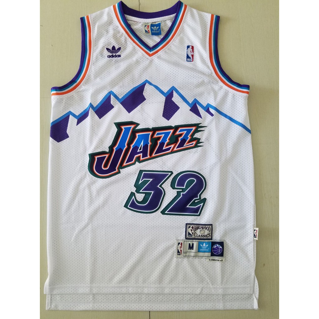 utah jazz old school jersey