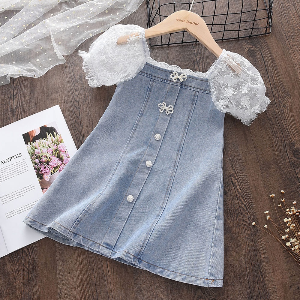 baybee♡4way denim dress