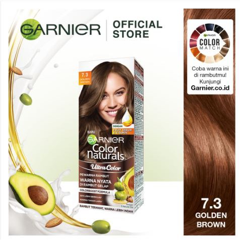 Garnier Hair Color Naturals  Golden Brown (Hair Paint) 100% Original |  Shopee Philippines