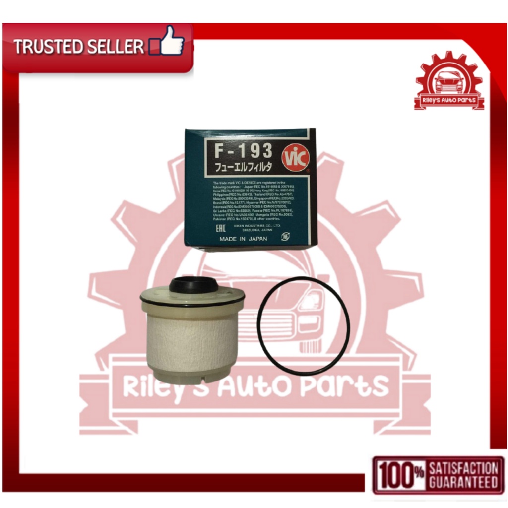 VIC FUEL FILTER FOR TOYOTA INNOVA/HILUX/FORTUNER/HIACE DSL 0415