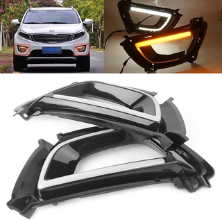 DRL LED Daytime Running Light Fog Light for Kia Sportage R 2015-2018