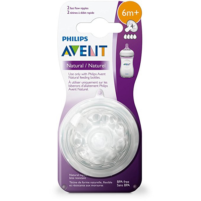 philips avent natural fast flow nipple