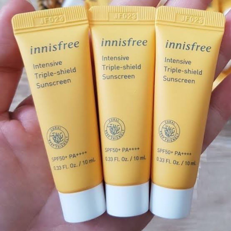 Innisfree Intensive Triple shield sunscreen SPF 50+ PA++++ 10ml