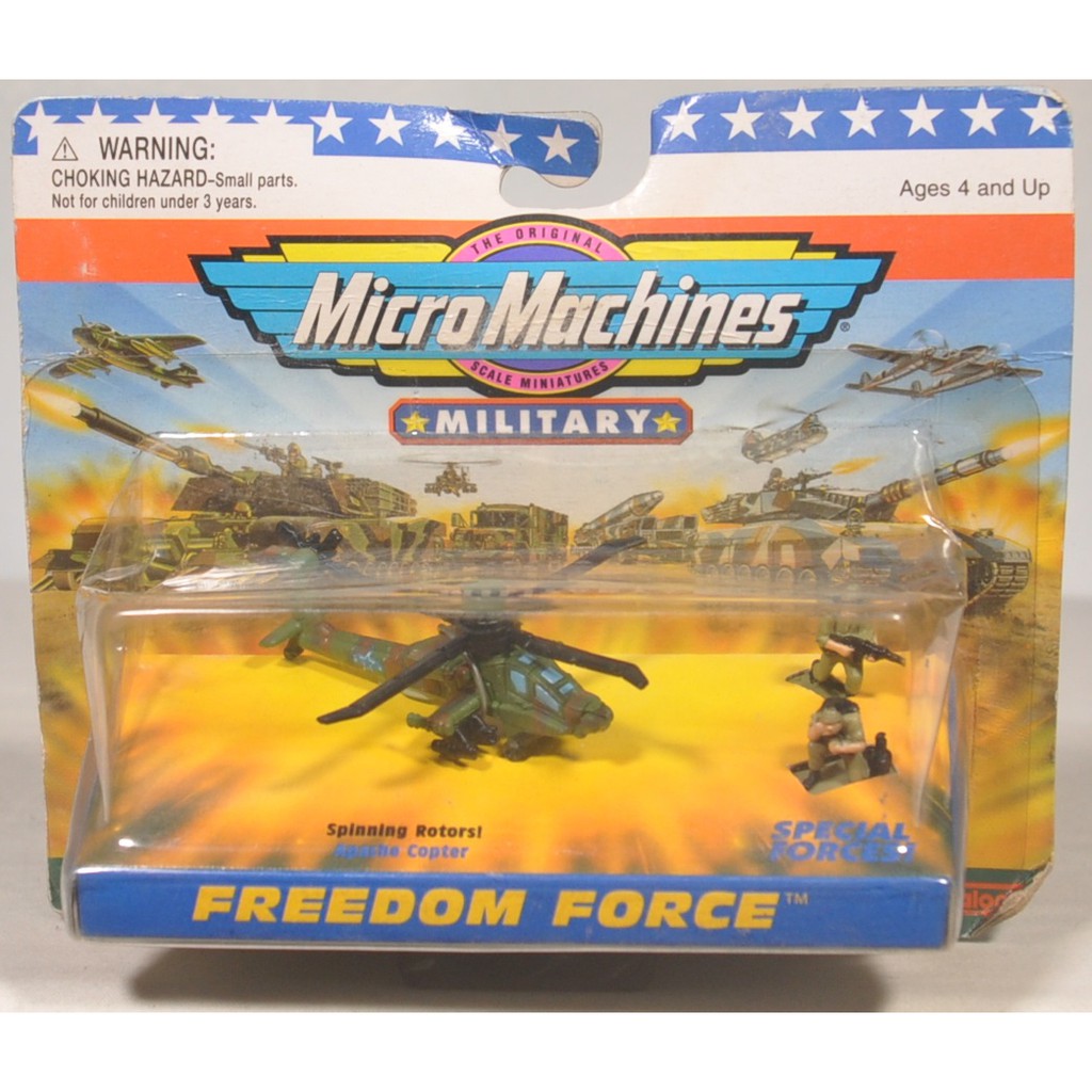 micro machines military helicopter