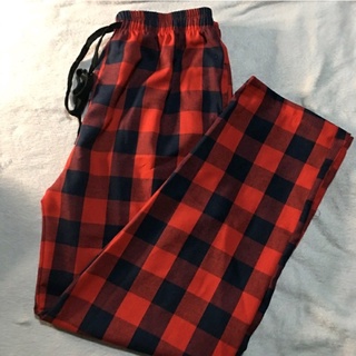 Checkered Franella Pants Unisex | Shopee Philippines