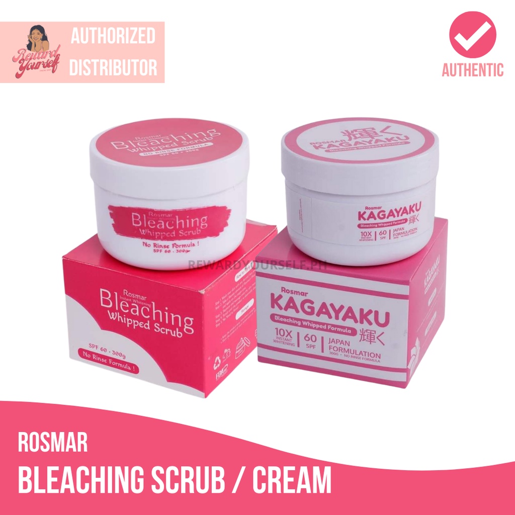 Rosmar's Bleaching Whipped Scrub [NO RINSE FORMULA] + Kagayaku