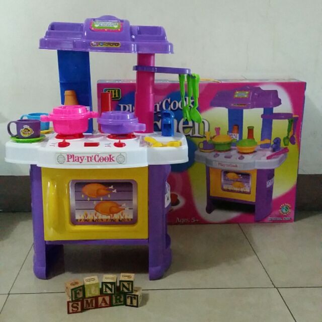 kitchen set toy shopee