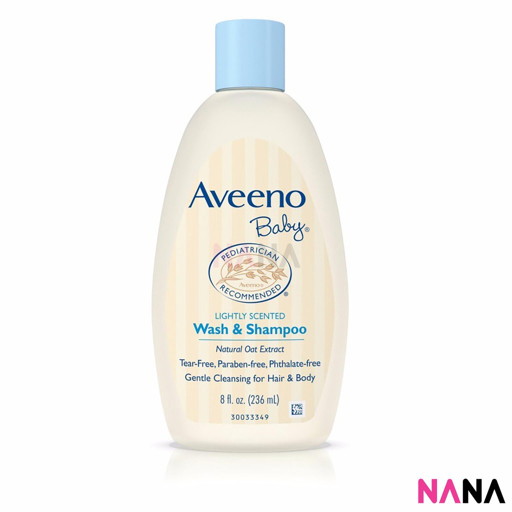 aveeno body and hair wash