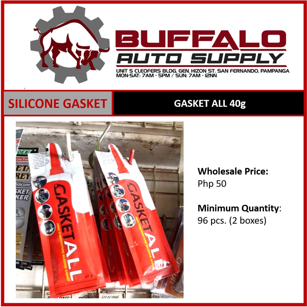 Gasket All Silicone Gasket 40g Shopee Philippines