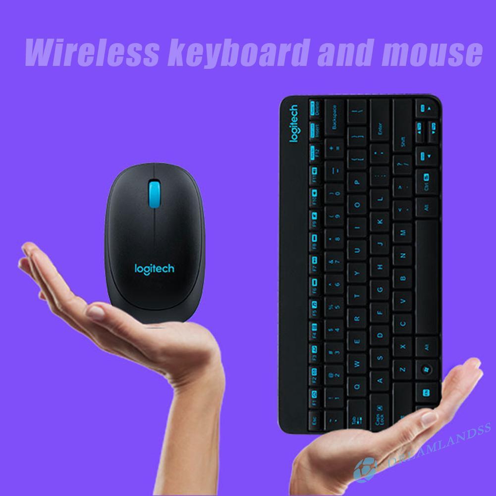 Logitech MK245 Wireless Keyboard and Mouse Combo Set for Windows Chrome ...