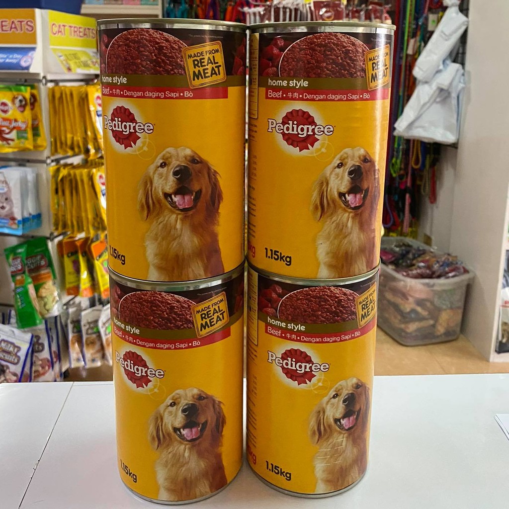 Pedigree Canned Dog Food (1.15kg) | Shopee Philippines