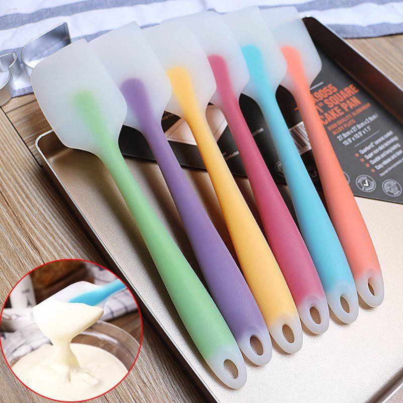 28cm Non Stick Baking Silicone Spatula Cake Flour Mixing Scrape Baking ...