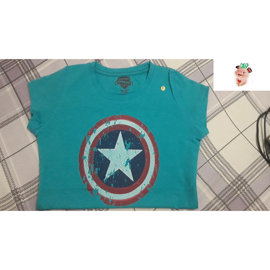 girls captain marvel shirt