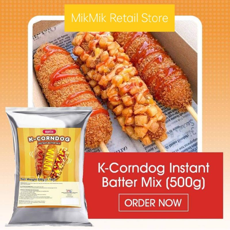 Corndog batter mix Korean style 500g Shopee Philippines