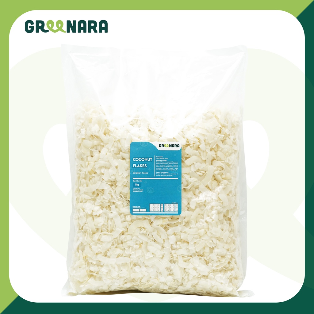 Coconut Flakes Unsweetened 1kg Coconut Shaved 1000 Grams Shopee