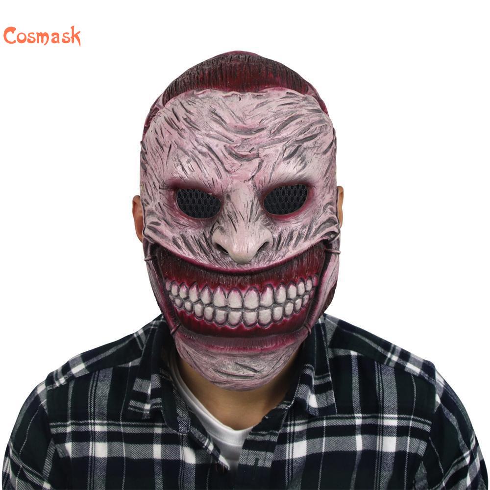 Halloween Mask Scary Mask Yellow Imp Demon Mask Festival Cosplay Halloween Masquerade Costume Parties POOMALL Creepy Horror Scary Face Mask Realistic Mask Halloween Mask Silicone Funny Masks