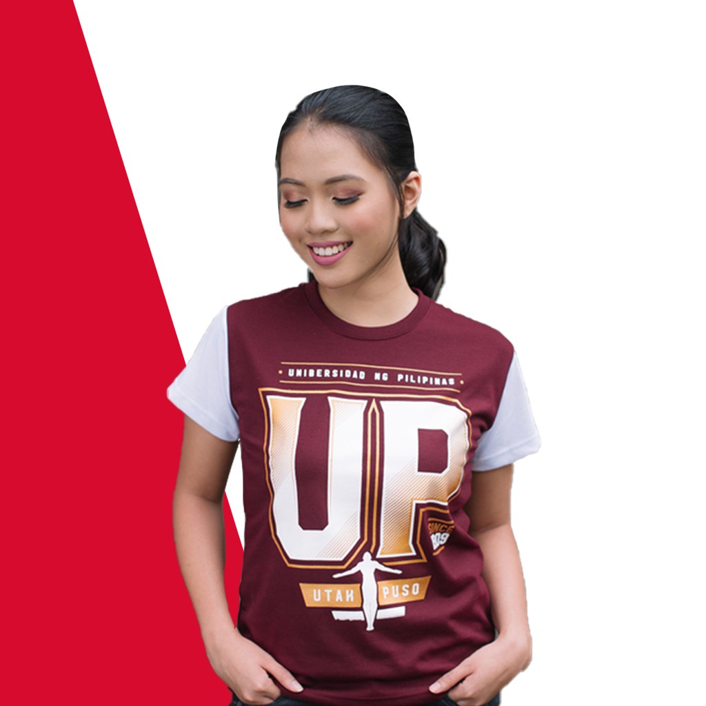 UPBEAT University of The Philippines Gold Shirt for Men Women Full