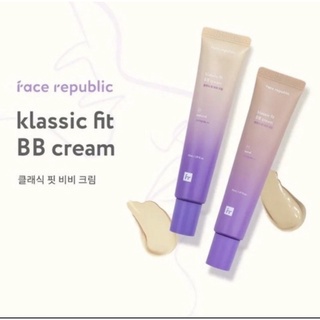 Brand New Authentic Face Republic Klassic Fit BB Cream 30ml/ Perfect Cover BB Cream 40ml