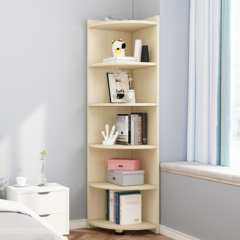 Corner Shelf Living Room Simple Corner Bay Window Small Bookshelf Household Simple Floor Bedroom Triangle Corner Bookcase Shopee Philippines