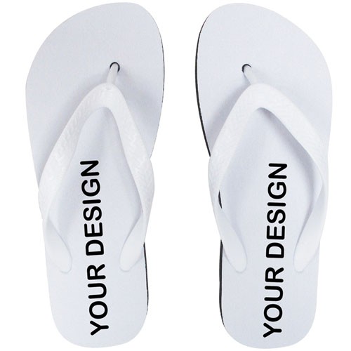 personalized flip flops