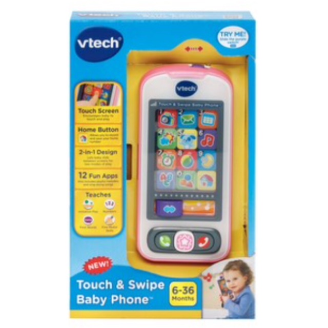 touch & swipe baby phone