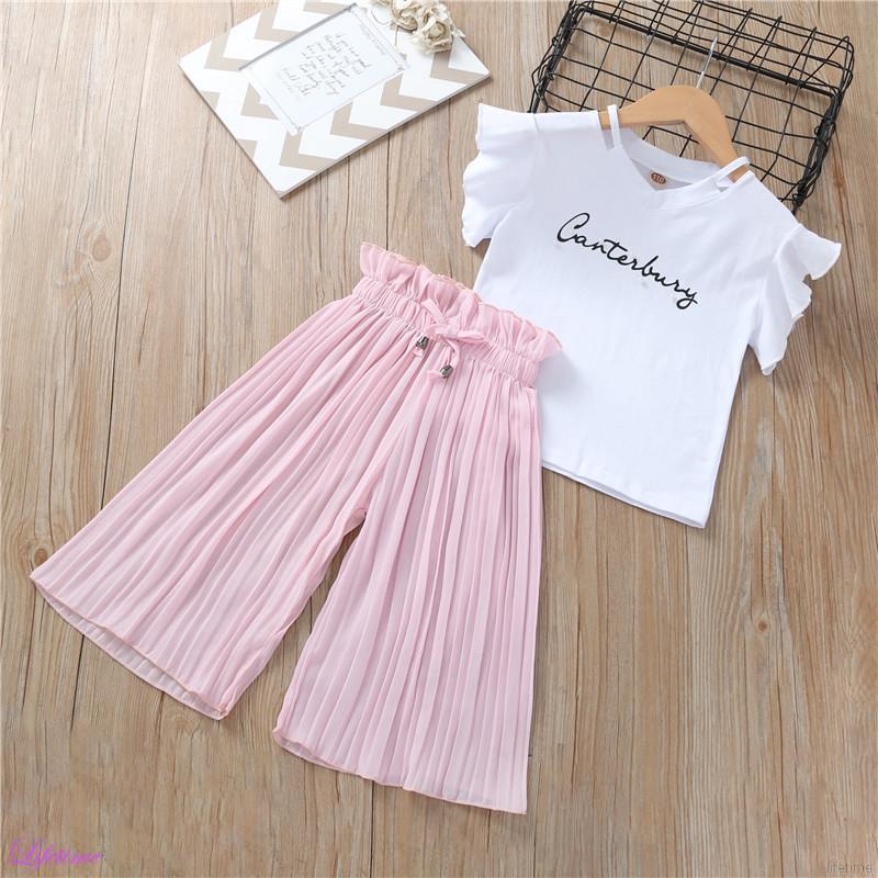 baby girl wide leg pants