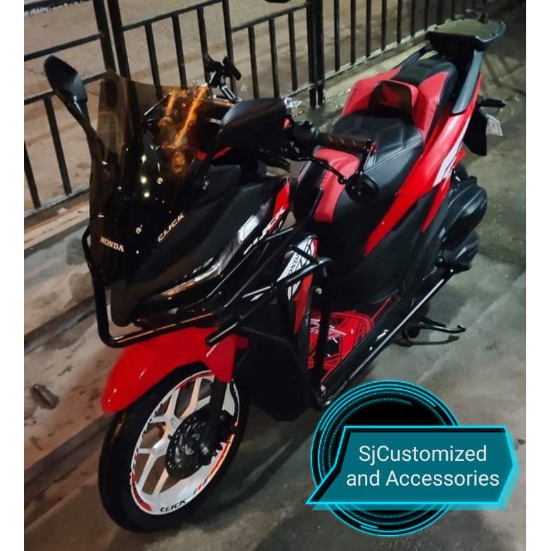 Honda Click V2 Windshield with Maskara Shopee Philippines