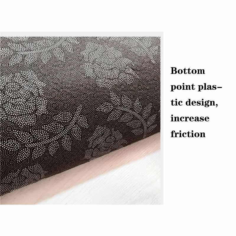 60*40cm Morandi Half Round Water Absorption Rug Welcome Entryway Rug Front Door Mat
