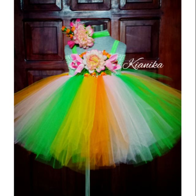 flamingo dress for baby girl