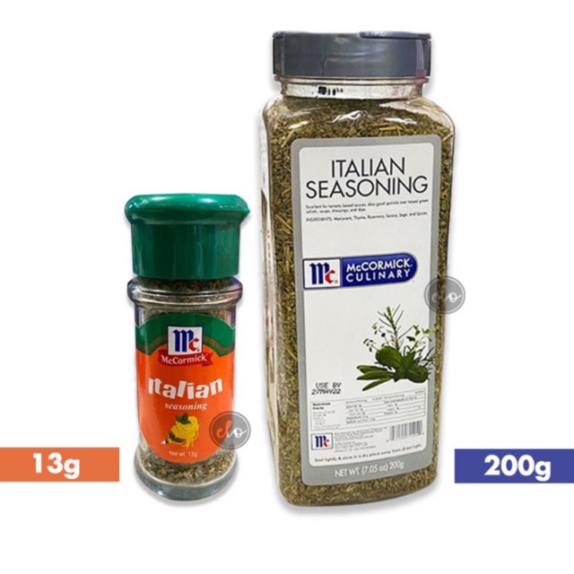 Mccormick Italian Seasoning 13g 220g Shopee Philippines