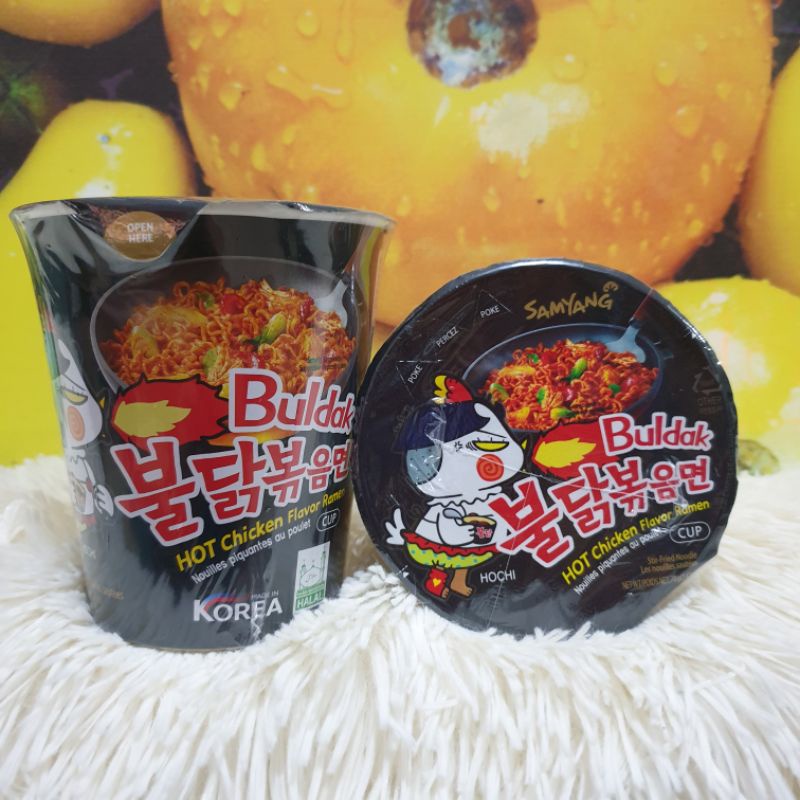 Samyang Buldak Hot Chicken Flavor Ramen StirFried Noodle Cup 70g