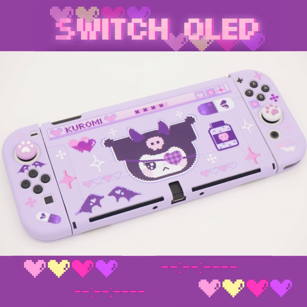 Kuromi Protective Case Split Cute Protective Case for Nintendo Switch