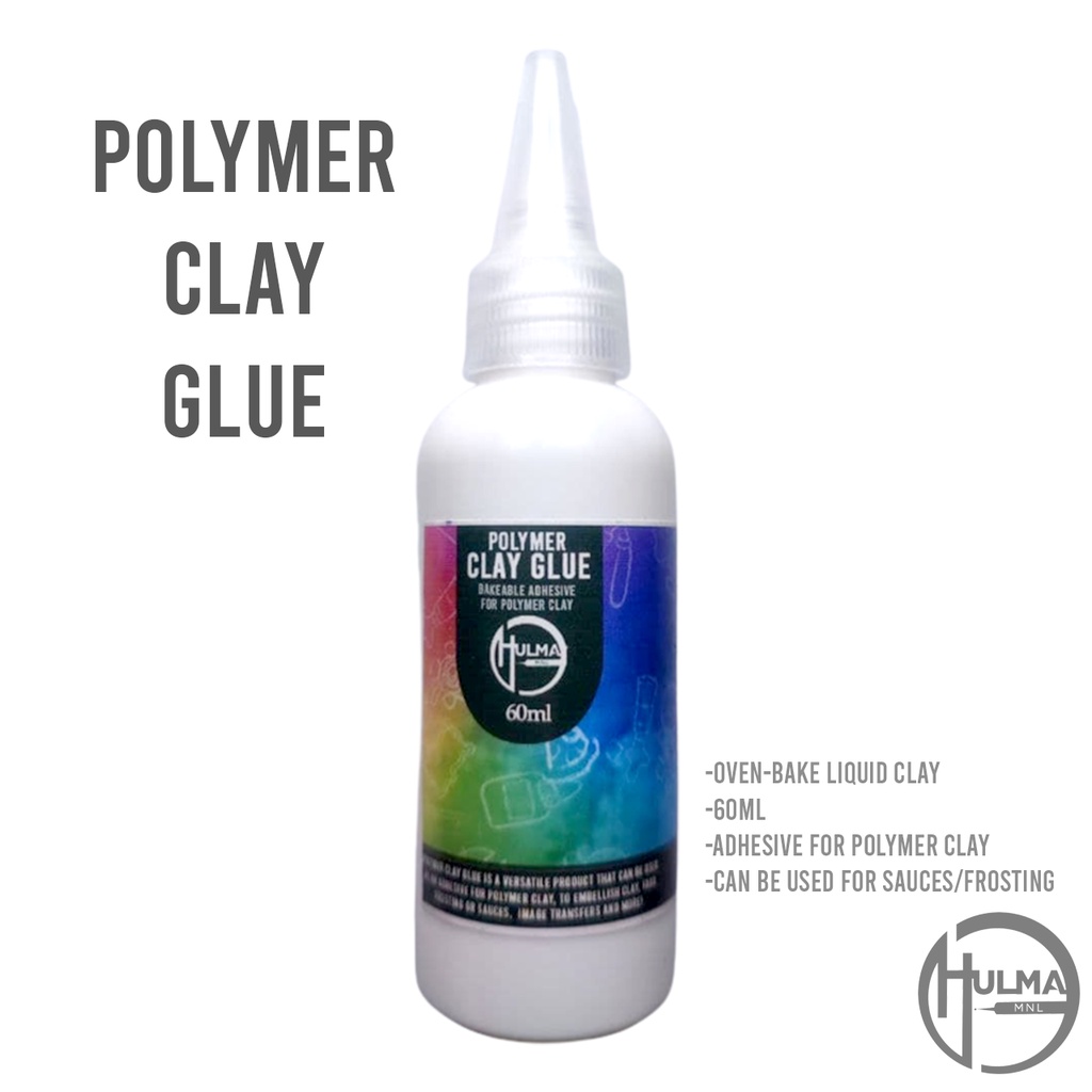 Polymer Clay Glue 60ml Liquid Clay Translucent Liquid Sculpey Liquid