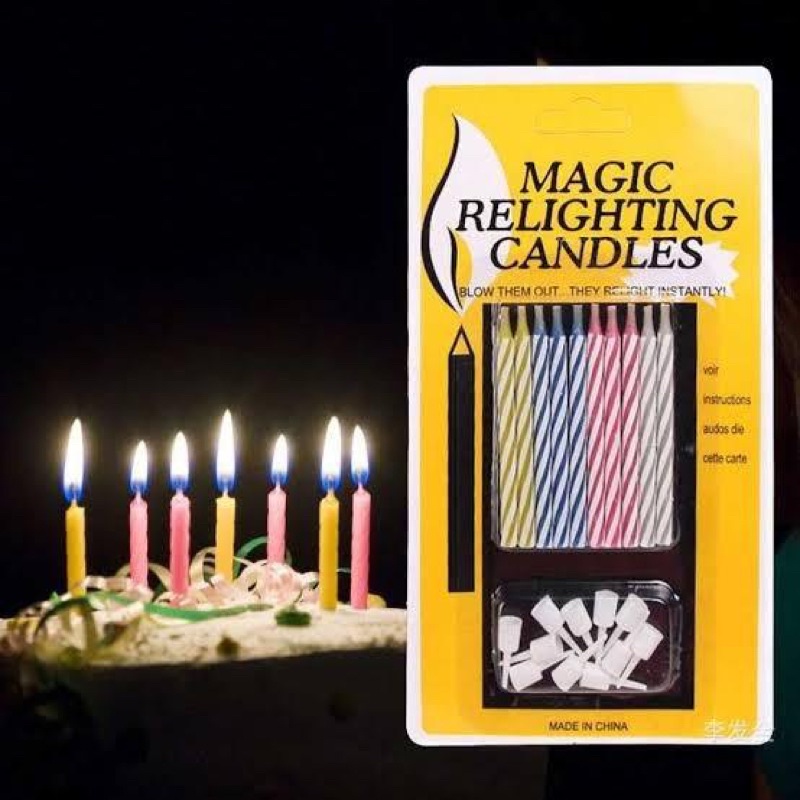 Magic Relighting Candle Shopee Philippines