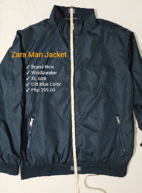 zara windbreaker mens