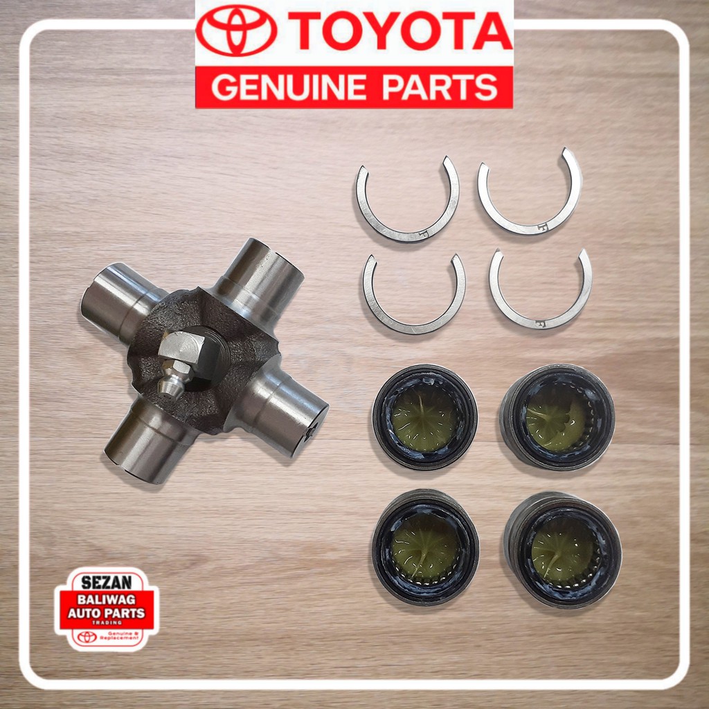 ORIGINAL TOYOTA FORTUNER INNOVA HILUX 20112021 FRONT PROPELLER SHAFT UNIVERSAL JOINT SPIDER KIT