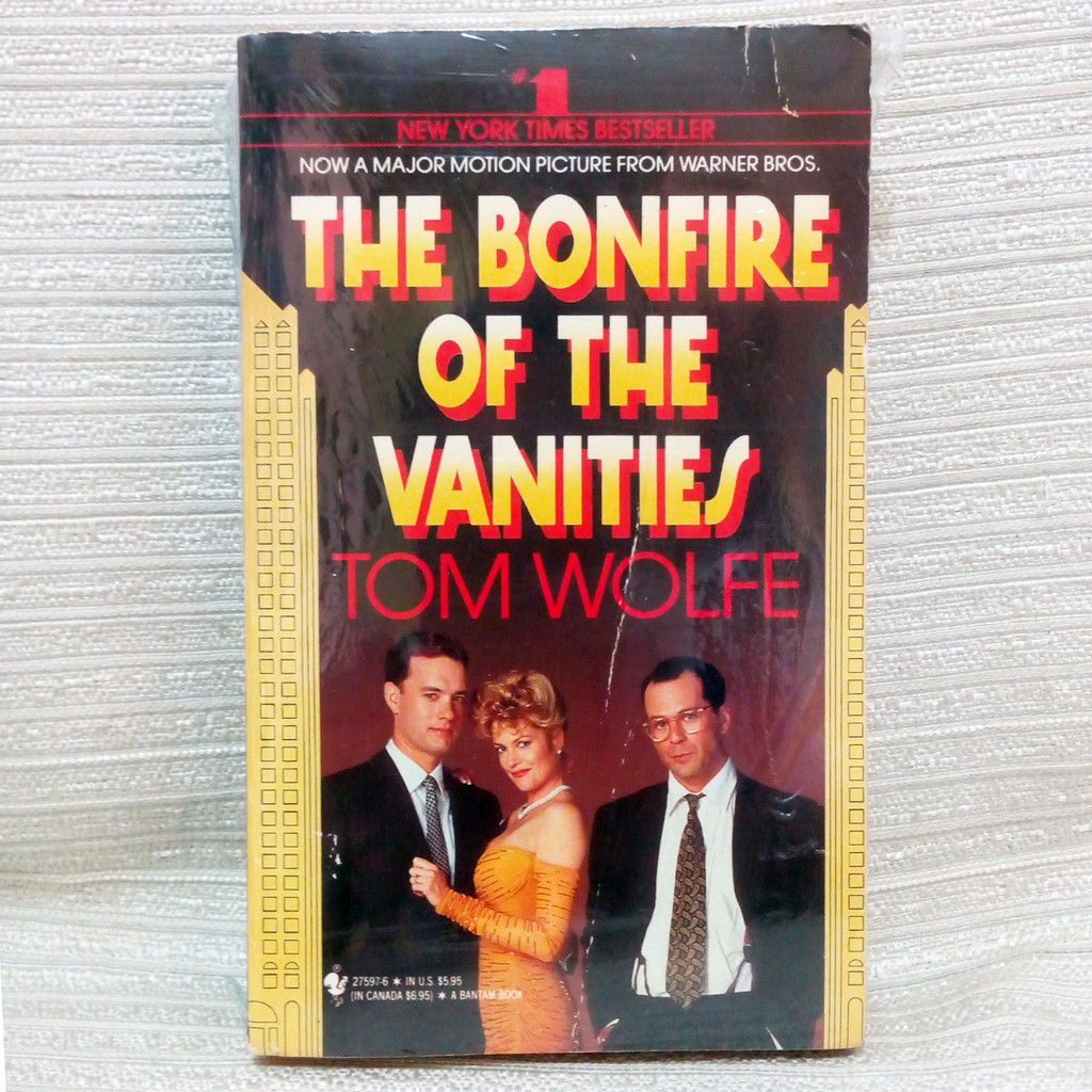 The Bonfire Of The Vanities By Tom Wolfe Suspense Thriller Novel Book Shopee Philippines