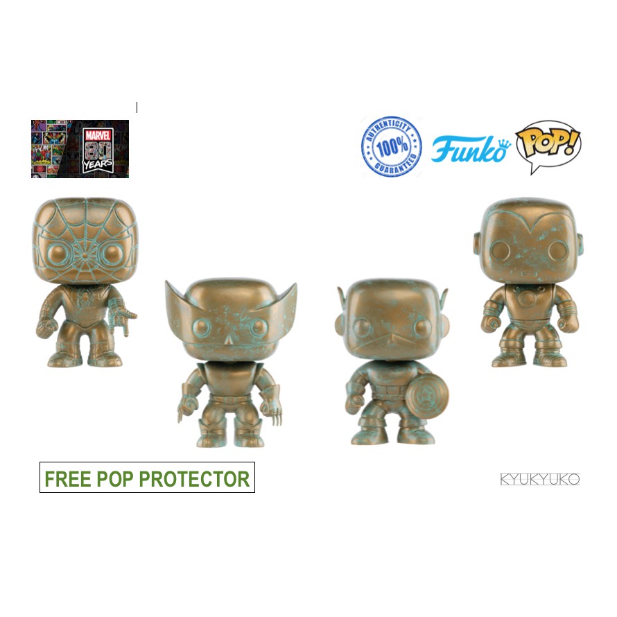 patina iron man funko pop