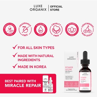 Luxe Organix Power Glow Vit. C 20% Serum 30ml 