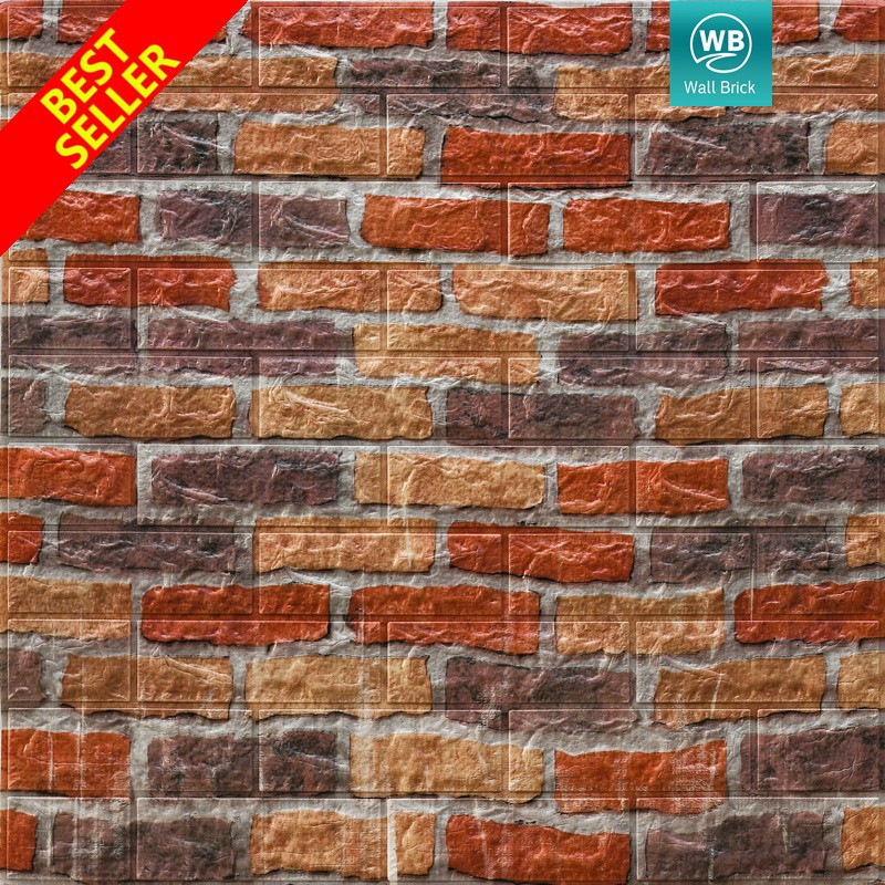Wb 3d Foam Bricks Wallstrickes Wallpaper 70 77 0 60cm Natural Stone Types Cod Ee Philippines - Foam Brick Wallpaper Philippines