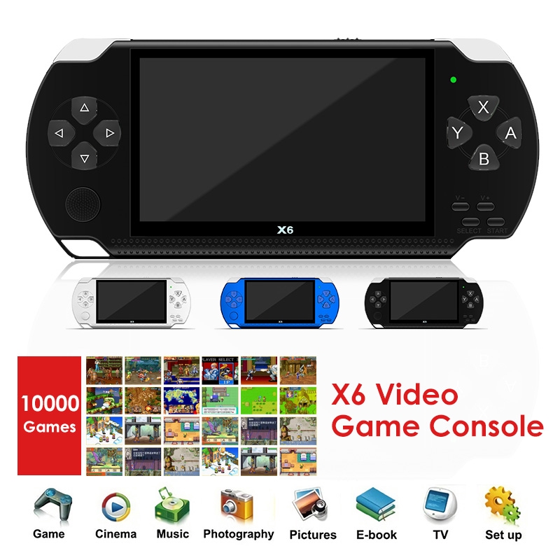 x6 handheld game list