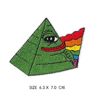 Sad Pepe The Sad Frog Patch Meme Iron On Embroidered Applique Patch Badge #6