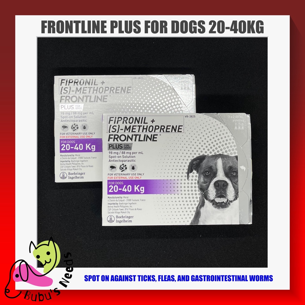 Frontline Plus for Dogs [Fipronil + (S)-Methoprene] Anti-ectoparasitic #3