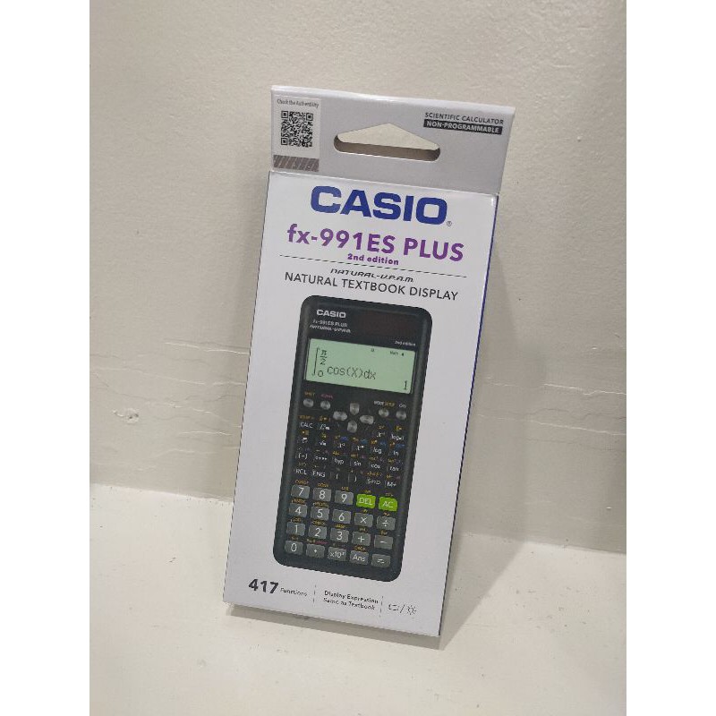 GENUINE CASIO scientific calculator FX-991ES plus (2nd edition ...