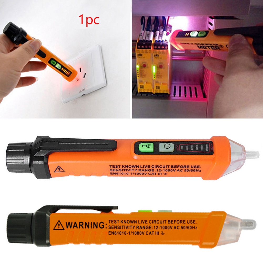 Non Contact Volt Tester Home 50-60Hz AC 12-1000V Pen Circuit Detector Sensor 1PC
