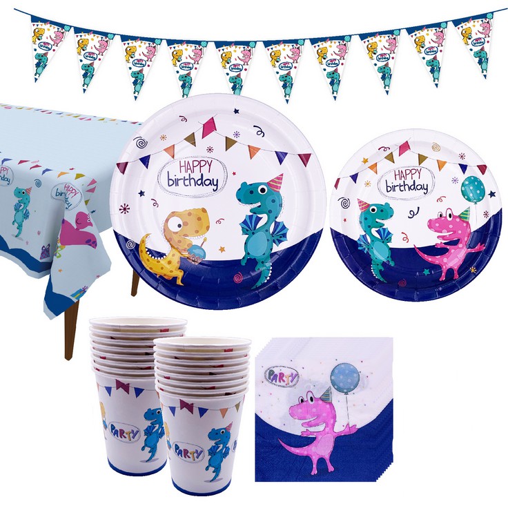 birthday party Disposable Tableware 