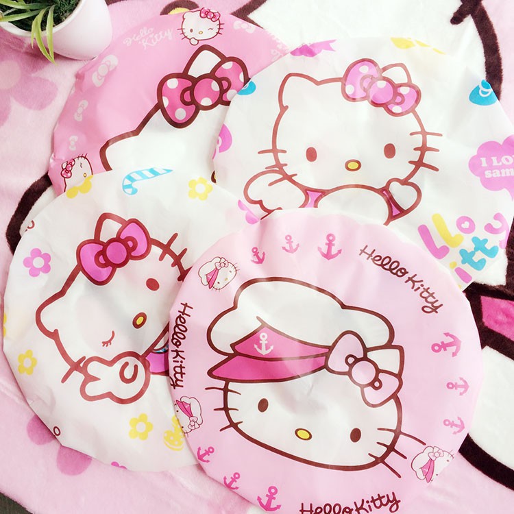 kitty shower cap