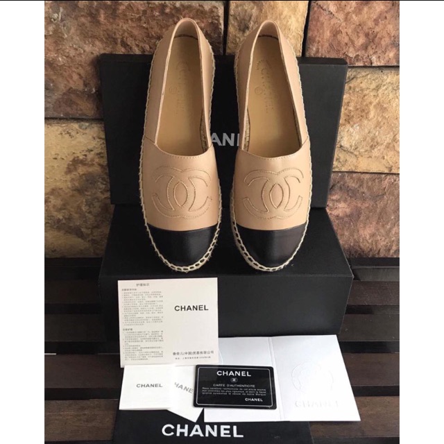 chanel espadrille sale