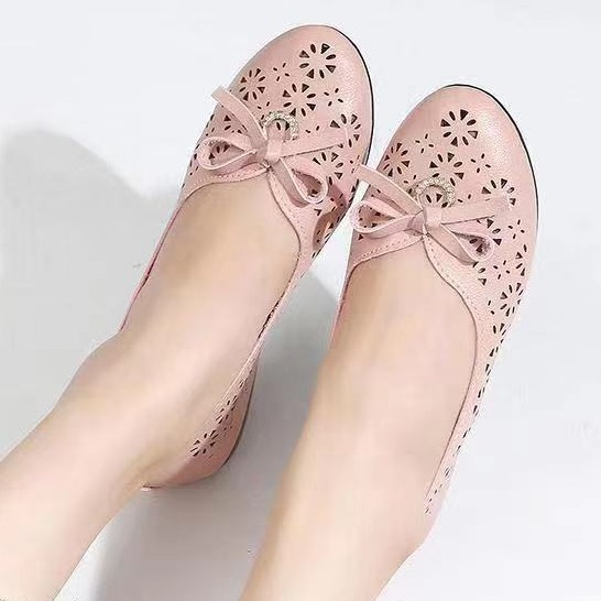 FLAT DOLL SHOES for women's cut flowers breathable fashion SKU6699 Shopee Philippines
